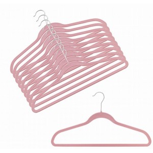 Slim-Line Pink Shirt/Pant Hanger 