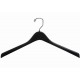 18" Deluxe Black Plastic Top/Coat Hanger